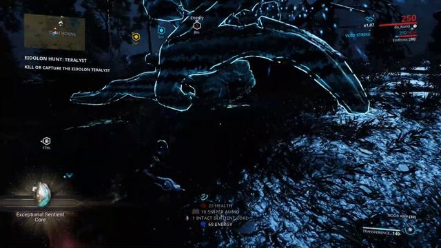 Warframe PS4 - Eidolon Hunt: Teralyst (Solo/Volt) смотреть онлайн