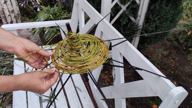 Хоть специально зонты ломай. Из сломанного зонтика в стильный декор для сада смотреть онлайн