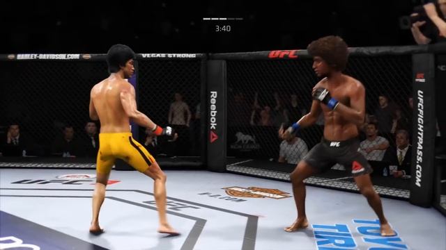 Bruce Lee vs Alex Caceres - EA Sports UFC 3 - Dragon Fight ?? смотреть онлайн
