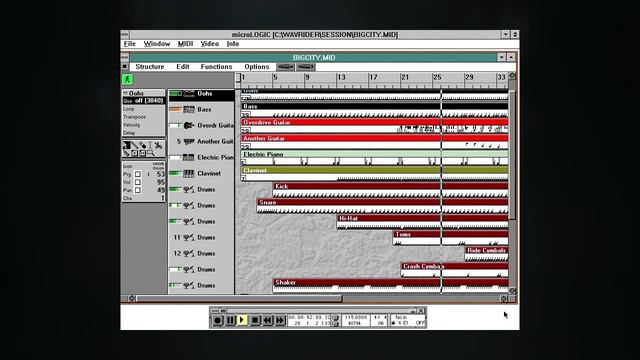 bigcity.mid - emagic MicroLogic 2.0 (Yamaha S90 ES) смотреть онлайн