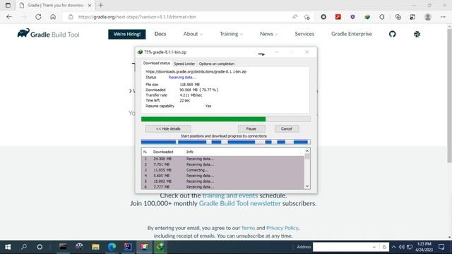 'gradle' is not recognized as an internal or external command | To install gradle in windows. смотреть онлайн