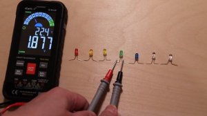 Мультиметр IC-M116 видео 8 для обзора