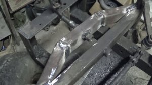 Мини трактор своими руками, передняя балка.