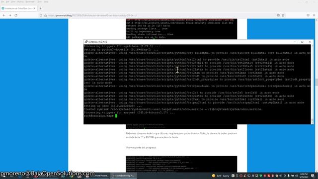 Video 55: Instalacion de Odoo 15 en Ubuntu 20.04.4 LTS смотреть онлайн