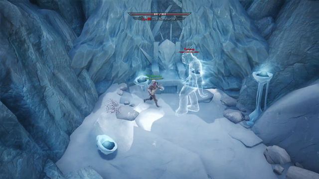 The Nerevarine vs Karstaag | Skyrim смотреть онлайн
