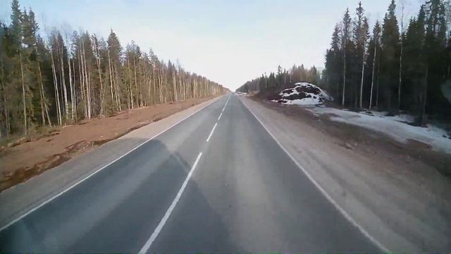 Трасса М8 на Москву.   Новодвинск - Брин-Наволок  Р1 