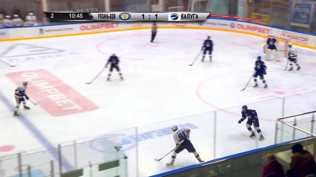 ПЕРВЕНСТВО ЦФО ЮХЛ РЯЗАНЬ-ВДВ (РЯЗАНЬ) - ХК КАЛУГА (КАЛУГА) 12.10.2023 11:15 смотреть онлайн