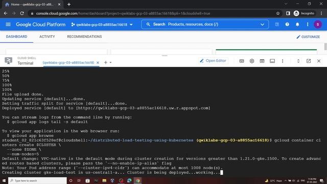 Distributed Load Testing Using Kubernetes || [GSP182] || Solutions смотреть онлайн