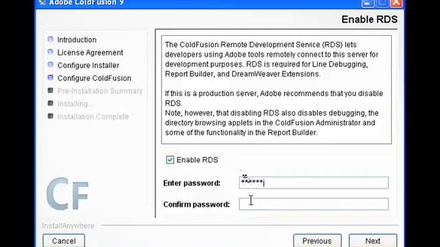 Installing ColdFusion 9 смотреть онлайн