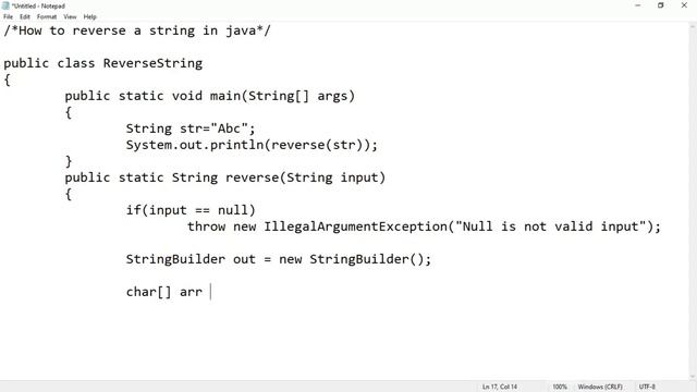 How to reverse a string in java. #java #ReverseString #interviewquestions смотреть онлайн