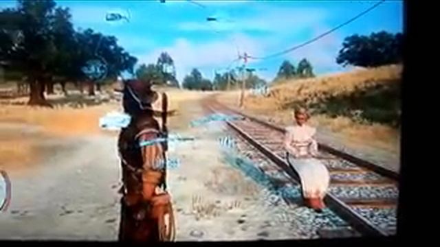RDR Glitch - The Old Train Lady Witch смотреть онлайн