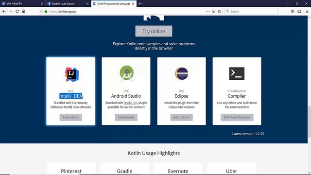 How to install Intellij IDE for kotlin | Class- 02 Kotline Bangla Tutorial смотреть онлайн