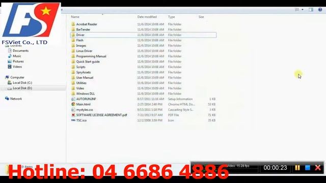 Hướng dẫn cài đặt máy in mã vạch Barcode Printer смотреть онлайн