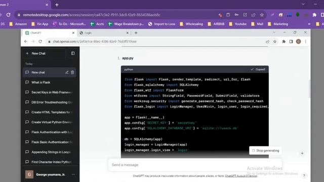 Python Web Development with Flask Adding User Authentication (PART 1) смотреть онлайн
