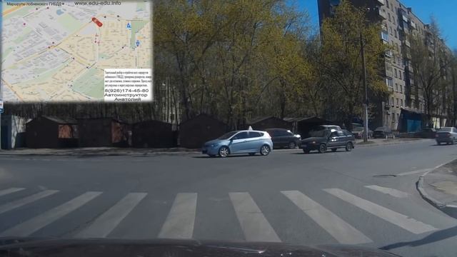 Лобненский маршрут с КАРТОЙ. Учебное видео. смотреть онлайн