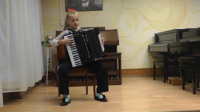 В. Меркушин "Андантино" исп. Шнырева Кристина смотреть онлайн