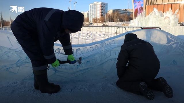 Ледовый городок в Перми смотреть онлайн