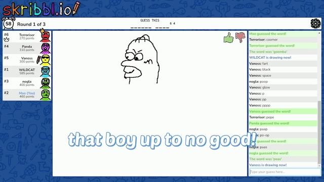 Wildcat Got BANNED From Our Skribbl.io Game смотреть онлайн