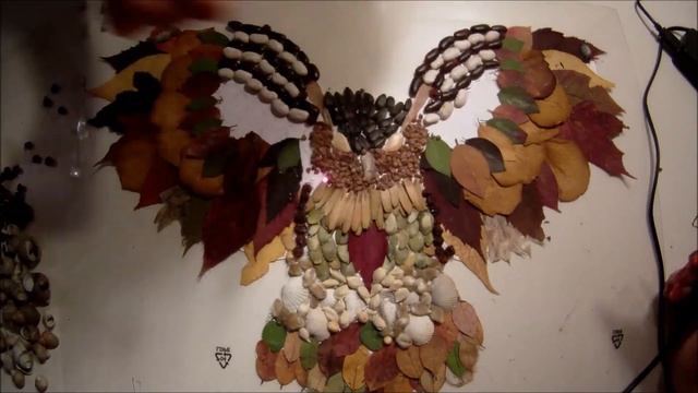 Поделка из природных материалов "Сова с Планеты Сатурн" смотреть онлайн