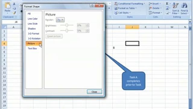 Excel 2007 Tutorial 19 Drawing смотреть онлайн