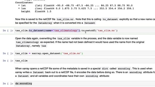 8 Saving netCDF files смотреть онлайн