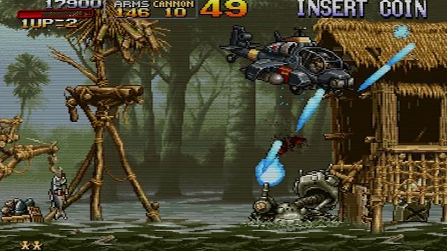 Metal Slug Stage 1 Play (GLSL Crt Geom) смотреть онлайн