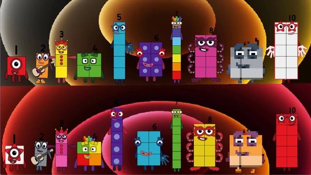 Looking For Numberblocks Band Re Take! (1-10) But Effects Different Remix-5 |  Sounds Great!