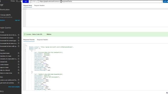 SPFx - Microsoft Graph with Teams API смотреть онлайн