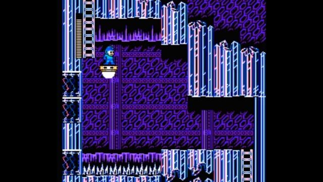 Dendy (Famicom,Nintendo,Nes) 8-bit MegaMan (RockMan) 5 part stage CrystalMan