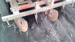 двух рядная картофелесажалка своими руками для мини трактора