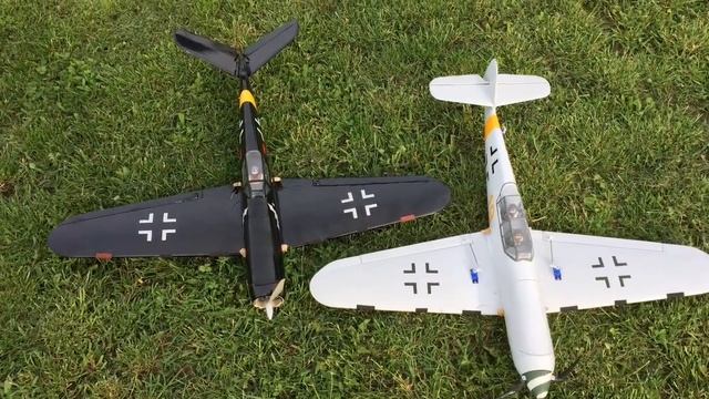 1/12 Scale RC Model Messerschmitt Bf 109 for Aircombat Contests смотреть онлайн