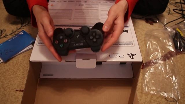 Sony Playstation 3 super slim 12Gb CECH 4008A unboxing, обзор игровой консоли от Sony смотреть онлайн