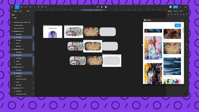 Dynamic portfolio animation in Figma (easy) смотреть онлайн