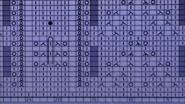 Обучающий мастер класс "Как читать схемы вязания спицами". Подробно расскажу и покажу. смотреть онлайн