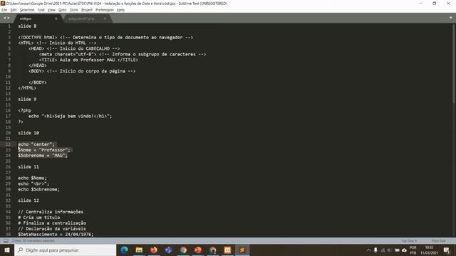 Programação WEB-II | PHP - Introdução e Instalação do XAMPP смотреть онлайн