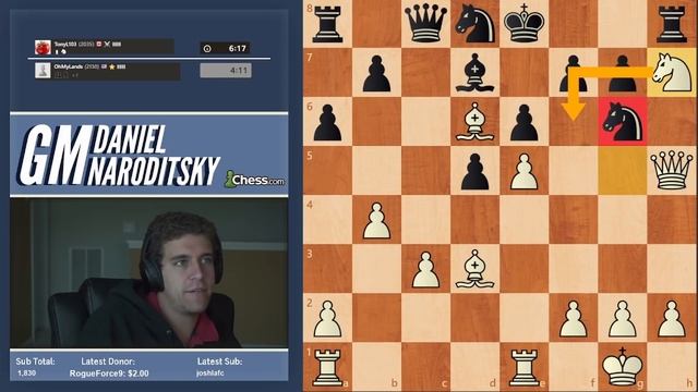 Master Class | French Defense, Steinitz | Chess Speedrun | Grandmaster Naroditsky смотреть онлайн