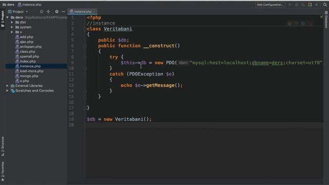 #PHP - Tasarım Desenler - Instance Kullanımı смотреть онлайн