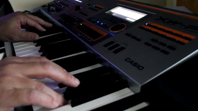 Blade Runner opening theme on a Casio XW-P1 смотреть онлайн