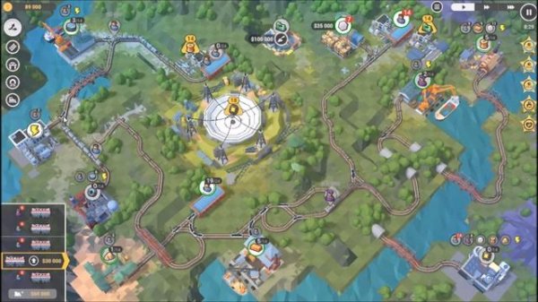 Train Valley 2. Level 47. Radio Telescope FAST.