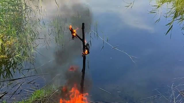 Горящая куртка!!!! burning jacket!!! смотреть онлайн