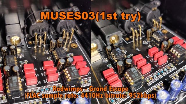 opa627 vs MUSES03(1st try) vs MUSES03(after burn-in) смотреть онлайн