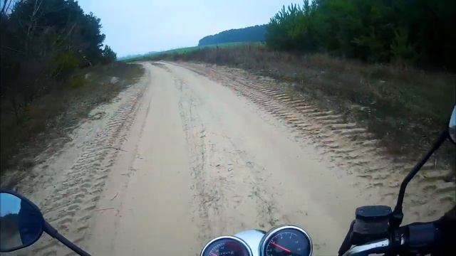 Чуть не съели собаки))) Очередное путешествие по полям на мопеде смотреть онлайн