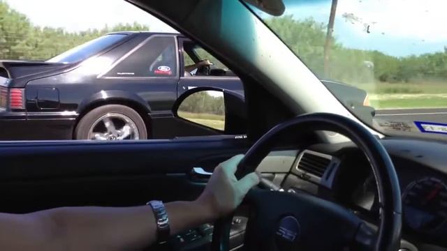 2006 Impala SS vs cammed 351w stang смотреть онлайн