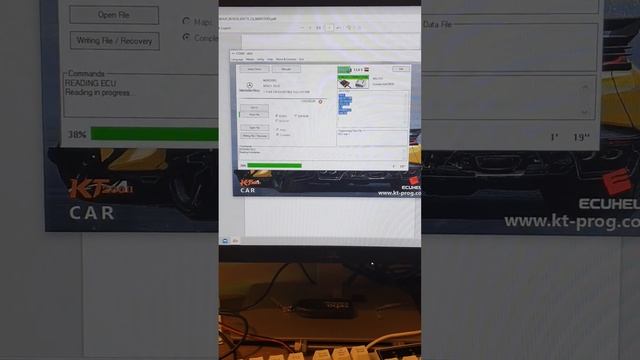 KT200-2 Bench Read - Mercedes Sprinter - Bosch EDC15c6 , Remap, Immobiliser Delete, Tuning, Stage 1