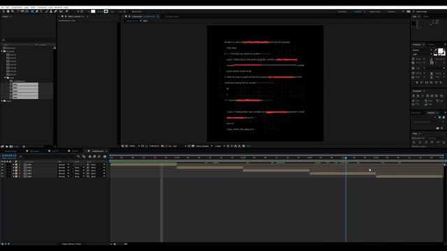 Пролет через информационное пространство. After Effects Tutorial смотреть онлайн
