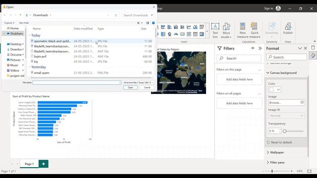 Power BI Dashboard - Global Superstore Dataset