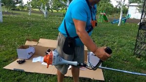 обзор бензотриммера Stihl FS55