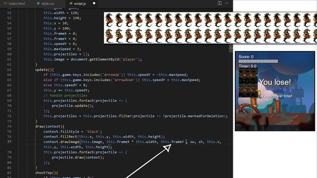 Learn 2D Game Development with JavaScript смотреть онлайн