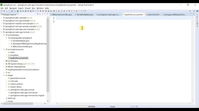 Deploy Spring Boot WAR file on Tomcat in AWS | Elastic Beanstalk смотреть онлайн