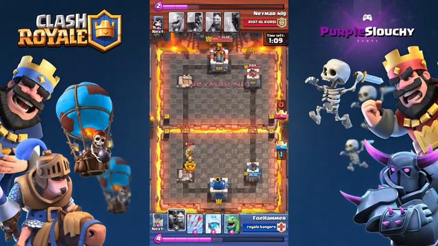 Clash Royale 20HP King Tower!! Insane comeback! смотреть онлайн